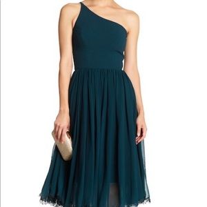 NWOT Dress The Population Eliza One Shoulder Dress